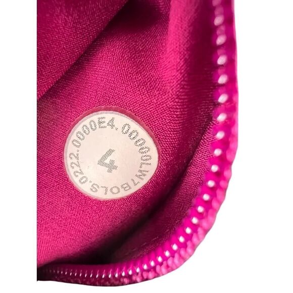 Lululemon Track That MR Short 5” Lined Size 4 Cheetah Camo Magenta Purple - Picture 5 of 5